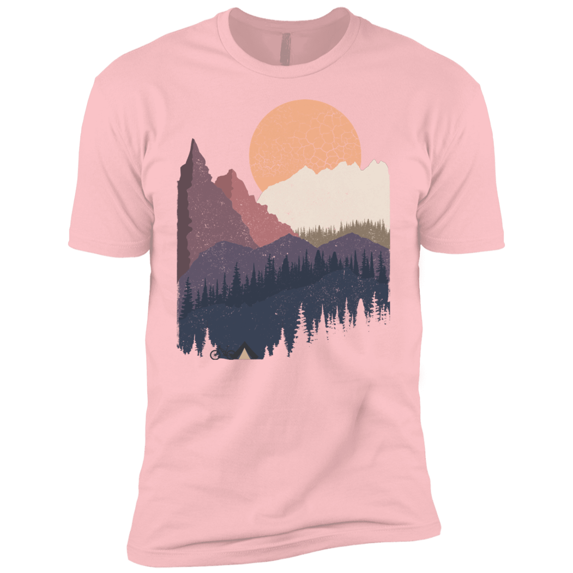 Scenic Camping Boys Premium T-Shirt