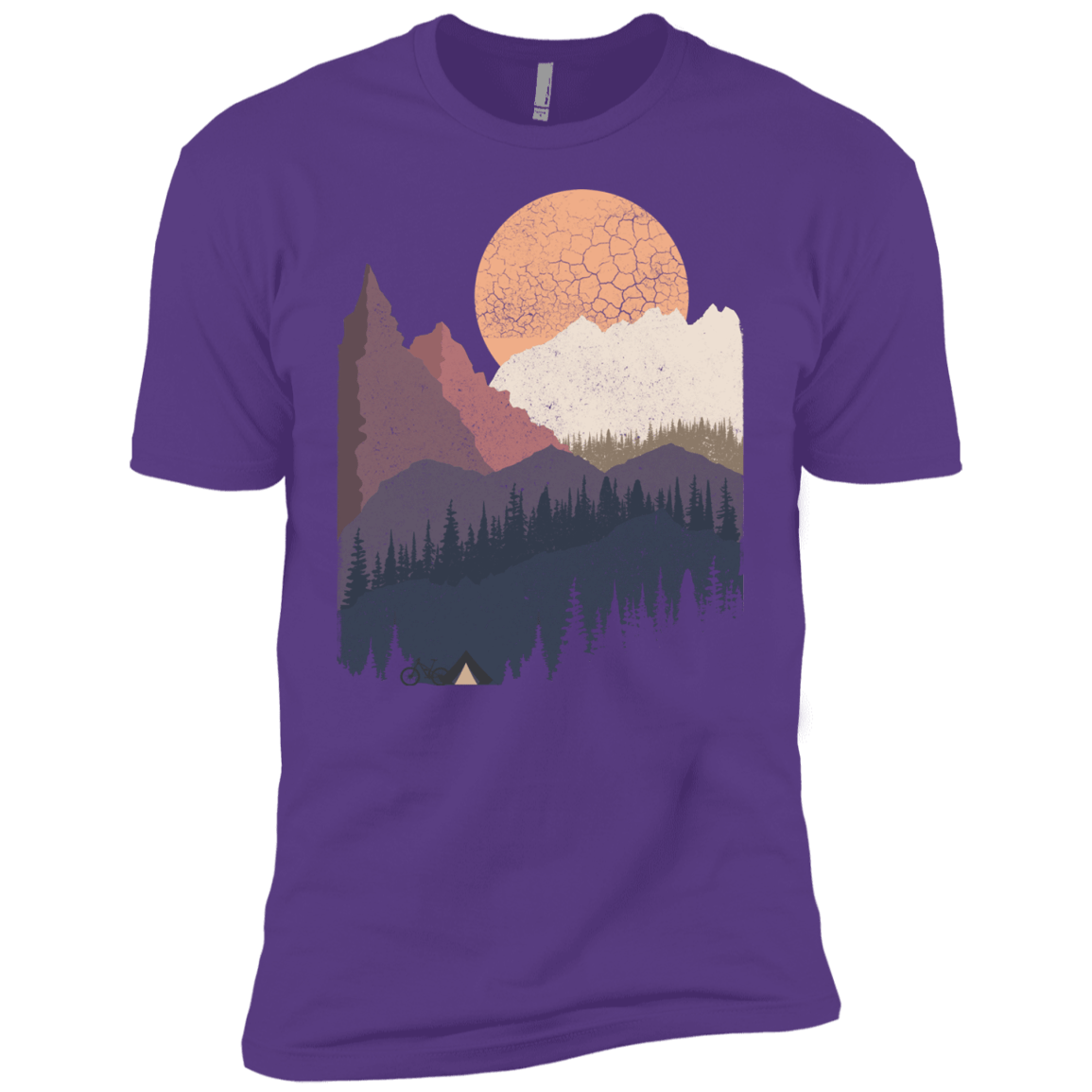 Scenic Camping Boys Premium T-Shirt