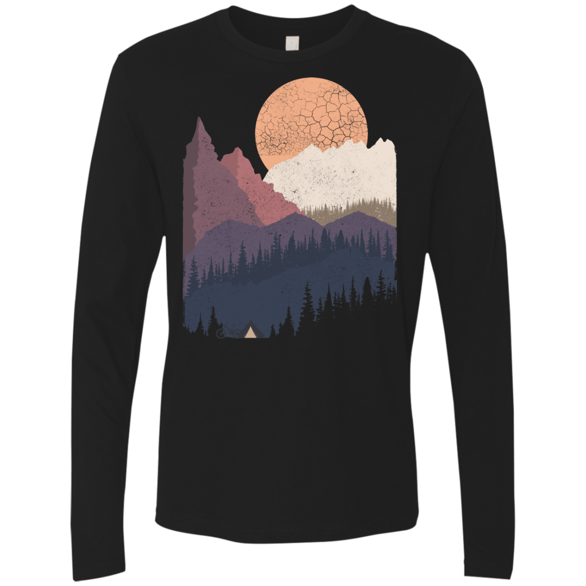 Scenic Camping Men's Premium Long Sleeve