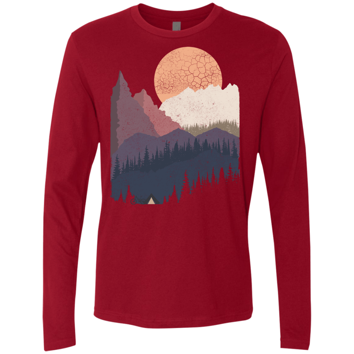 Scenic Camping Men's Premium Long Sleeve