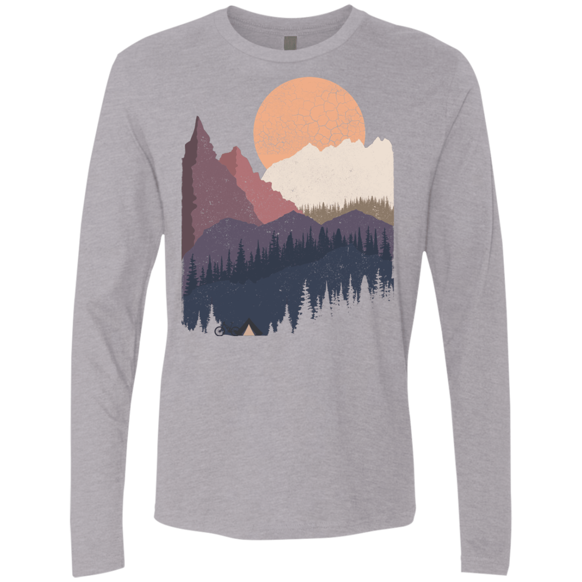 Scenic Camping Men's Premium Long Sleeve