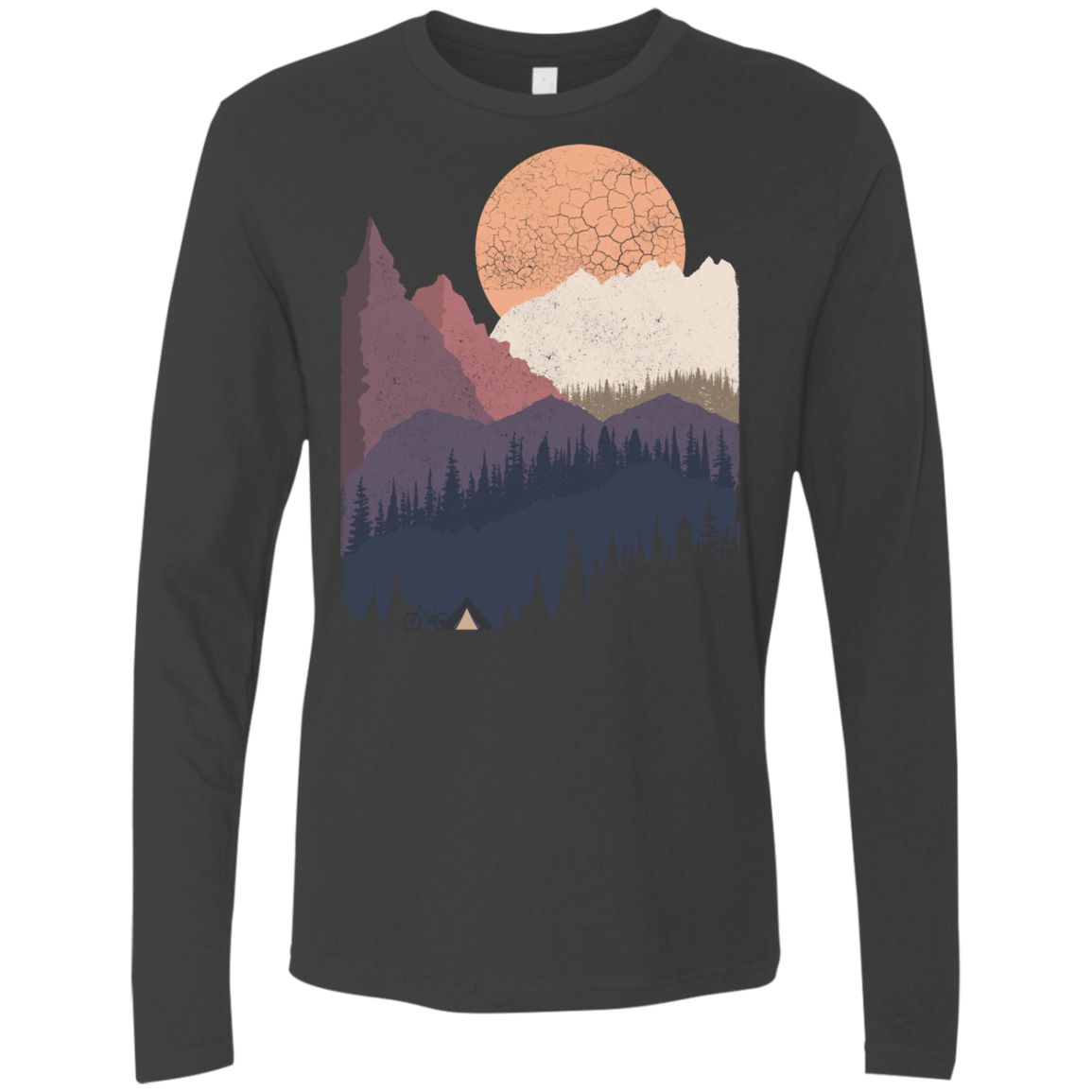 Scenic Camping Men's Premium Long Sleeve