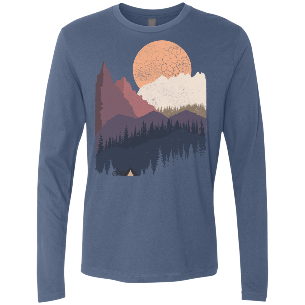 Scenic Camping Men's Premium Long Sleeve