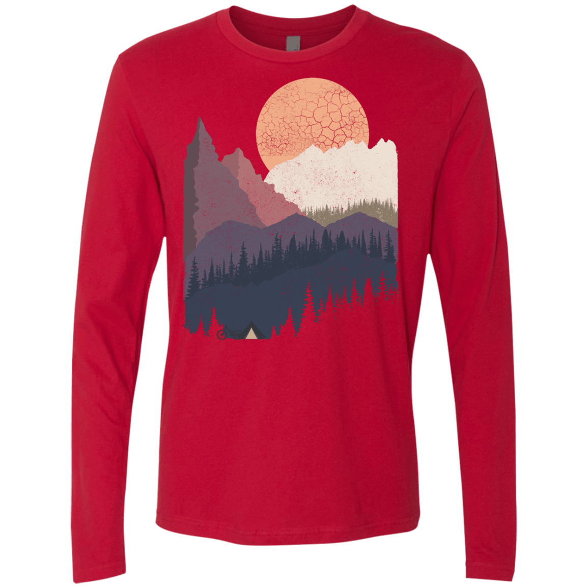 Scenic Camping Men's Premium Long Sleeve