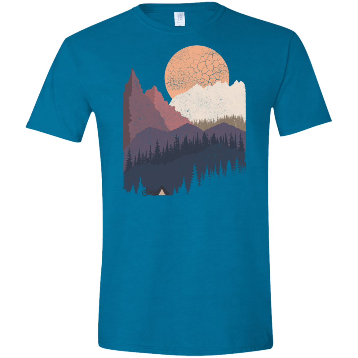 Scenic Camping Men's Semi-Fitted Softstyle