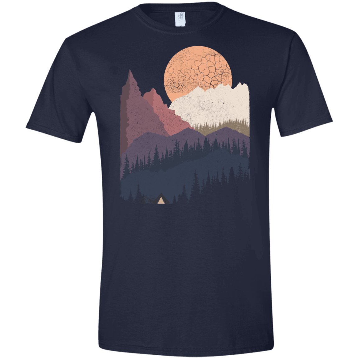 Scenic Camping Men's Semi-Fitted Softstyle