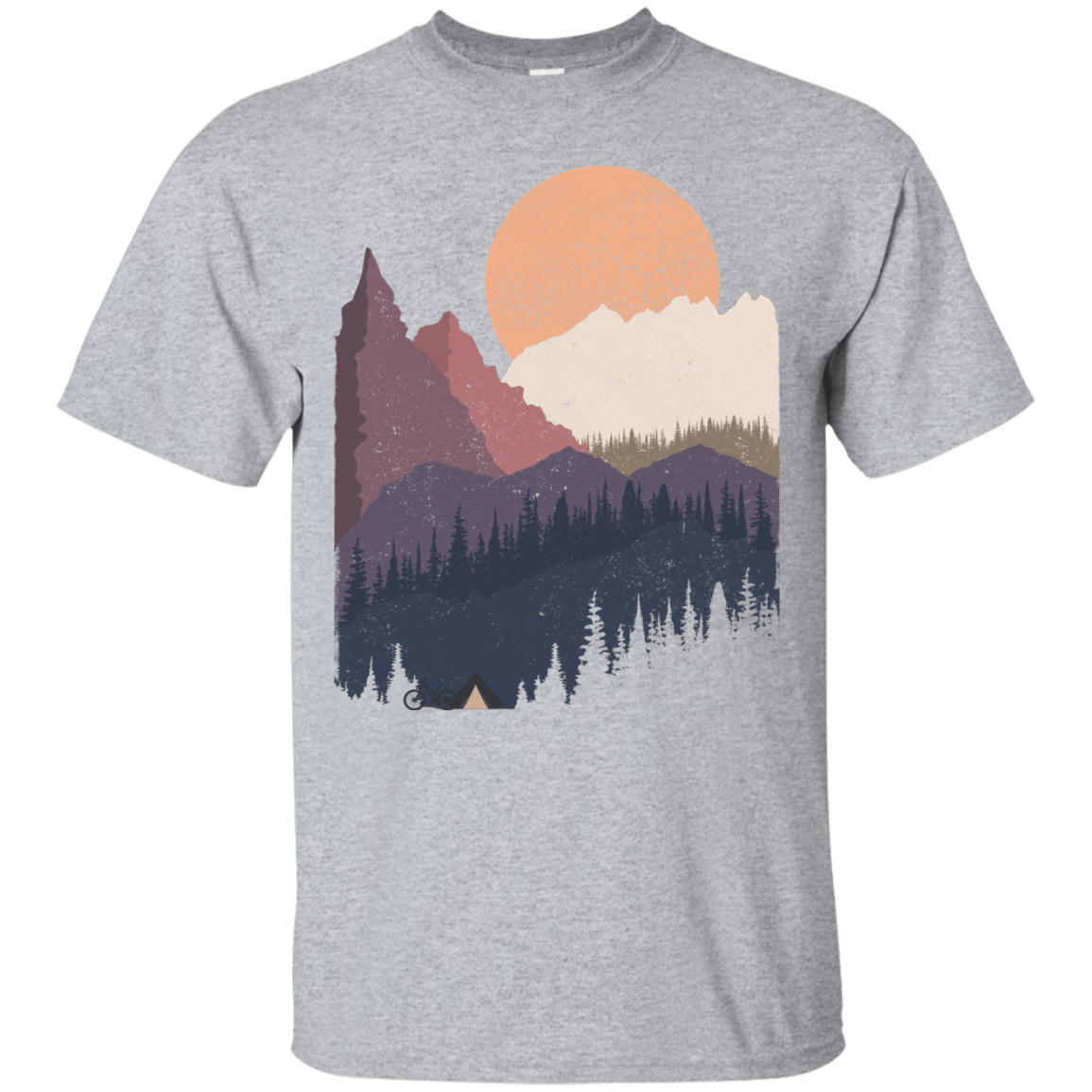 T-Shirts Sport Grey / S Scenic Camping T-Shirt