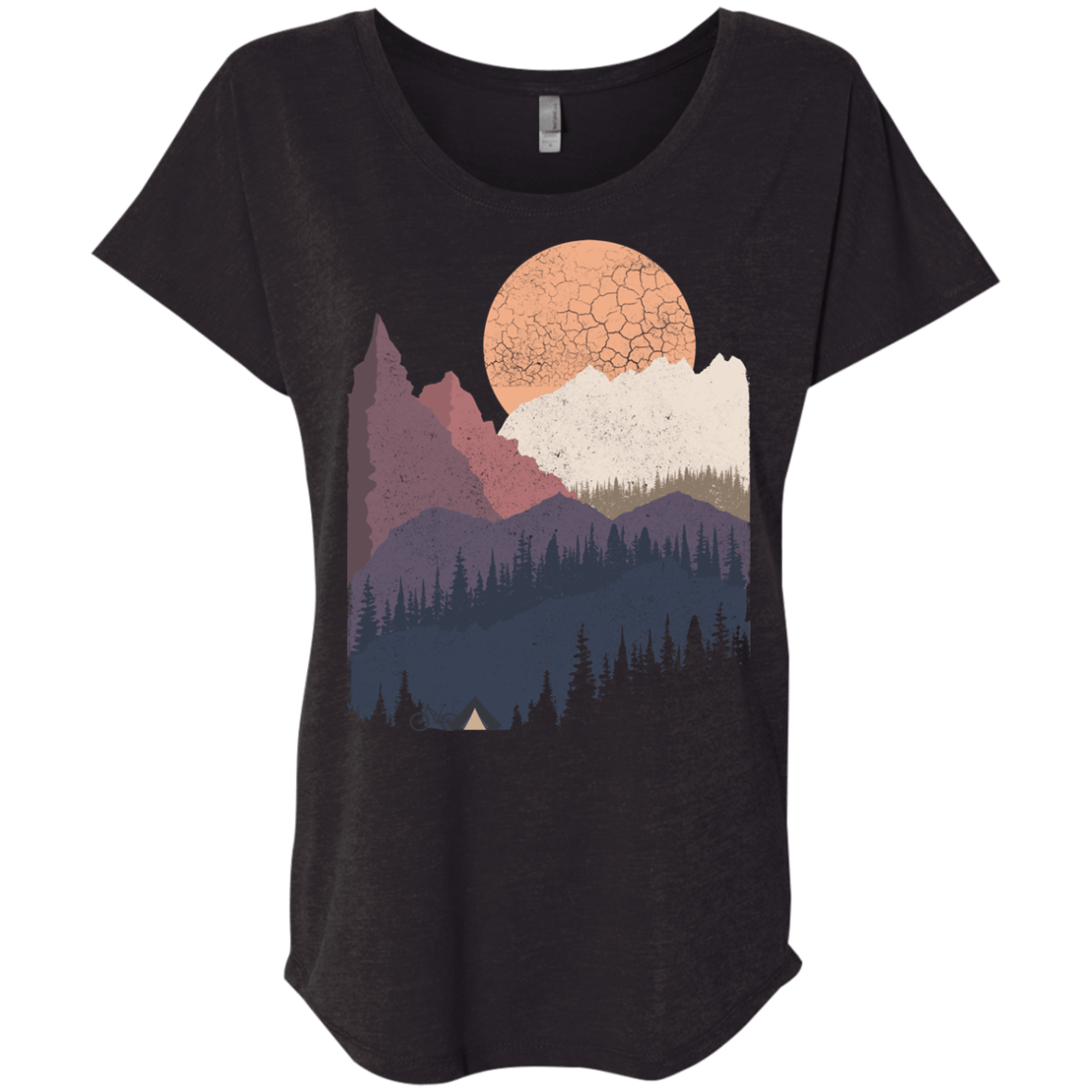 Scenic Camping Triblend Dolman Sleeve