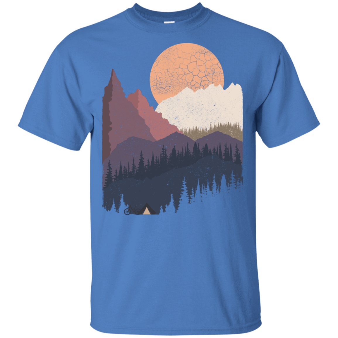 T-Shirts Iris / YXS Scenic Camping Youth T-Shirt