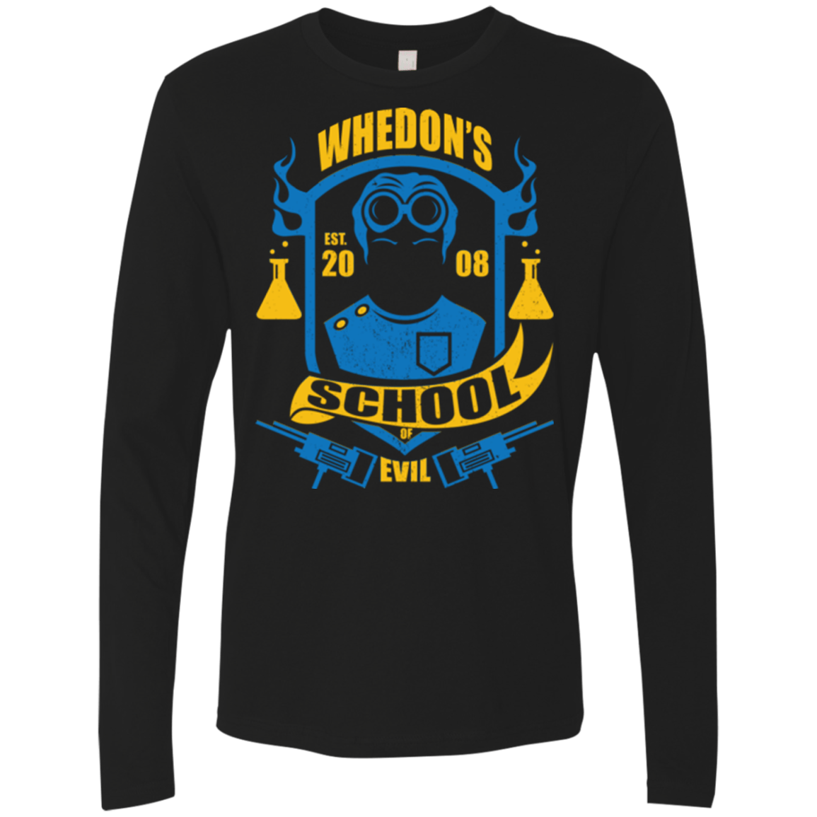 T-Shirts Black / Small School of Evil Men's Premium Long Sleeve