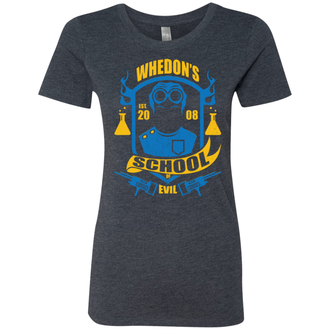 T-Shirts Vintage Navy / Small School of Evil Women's Triblend T-Shirt