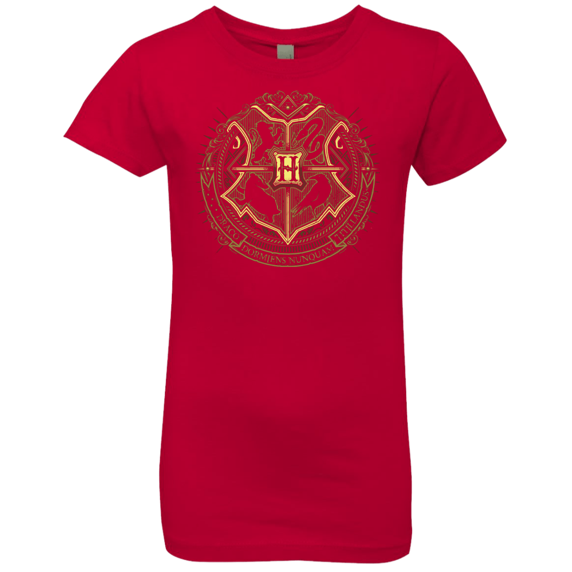 T-Shirts Red / YXS School of Magic Girls Premium T-Shirt