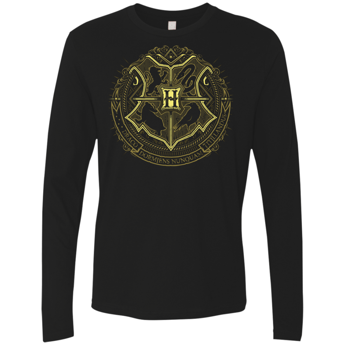 T-Shirts Black / Small School of Magic Men's Premium Long Sleeve