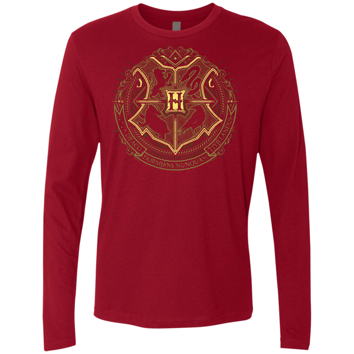 T-Shirts Cardinal / Small School of Magic Men's Premium Long Sleeve