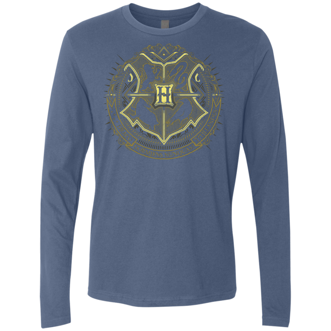 T-Shirts Indigo / Small School of Magic Men's Premium Long Sleeve
