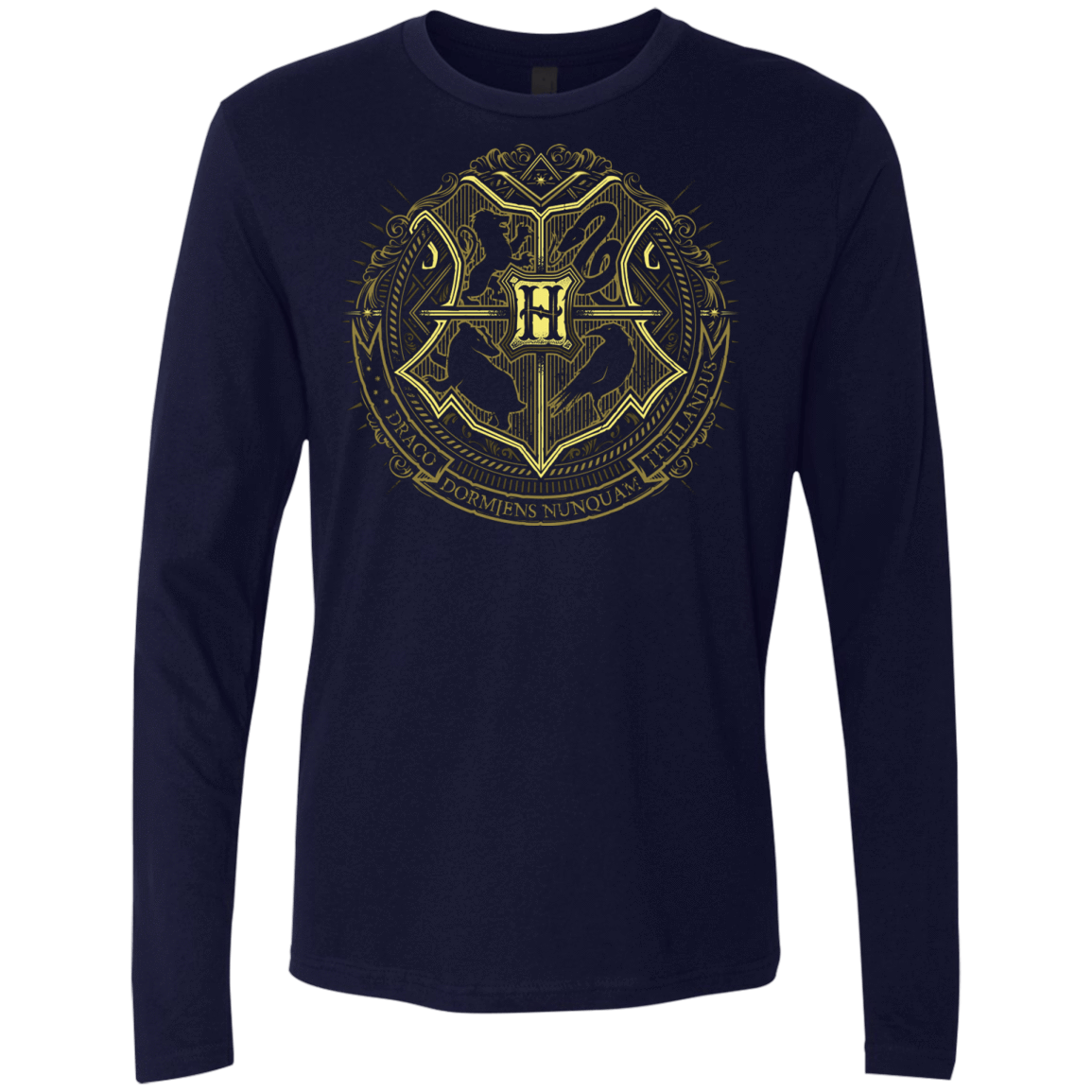 T-Shirts Midnight Navy / Small School of Magic Men's Premium Long Sleeve