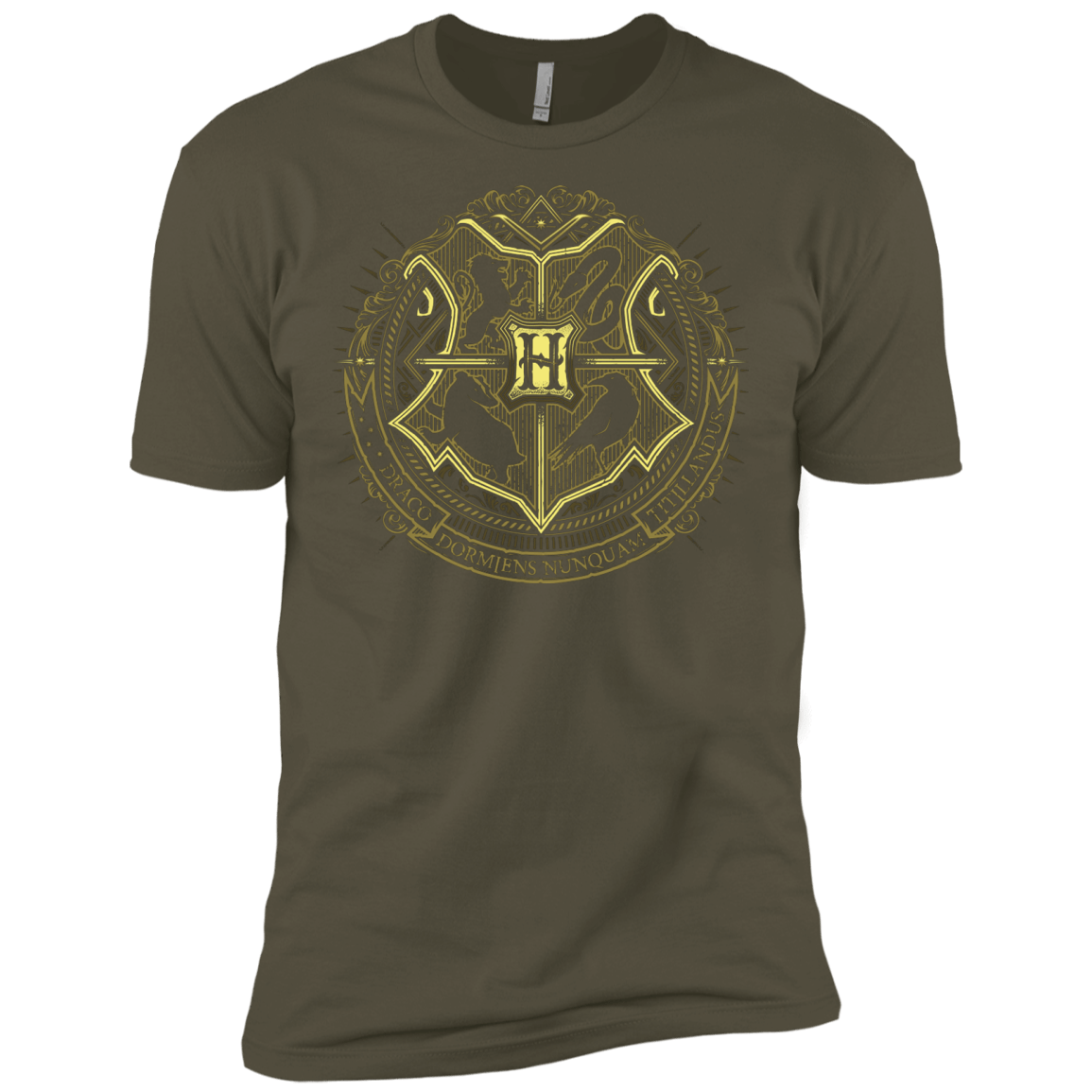 T-Shirts Military Green / X-Small School of Magic Men's Premium T-Shirt