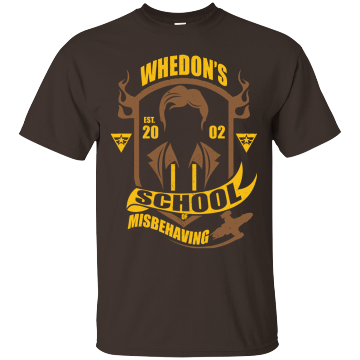 T-Shirts Dark Chocolate / Small School of Misbehaving T-Shirt