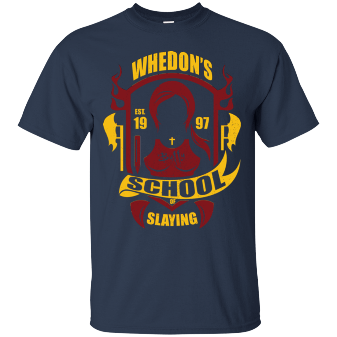 T-Shirts Navy / Small School of Slaying T-Shirt