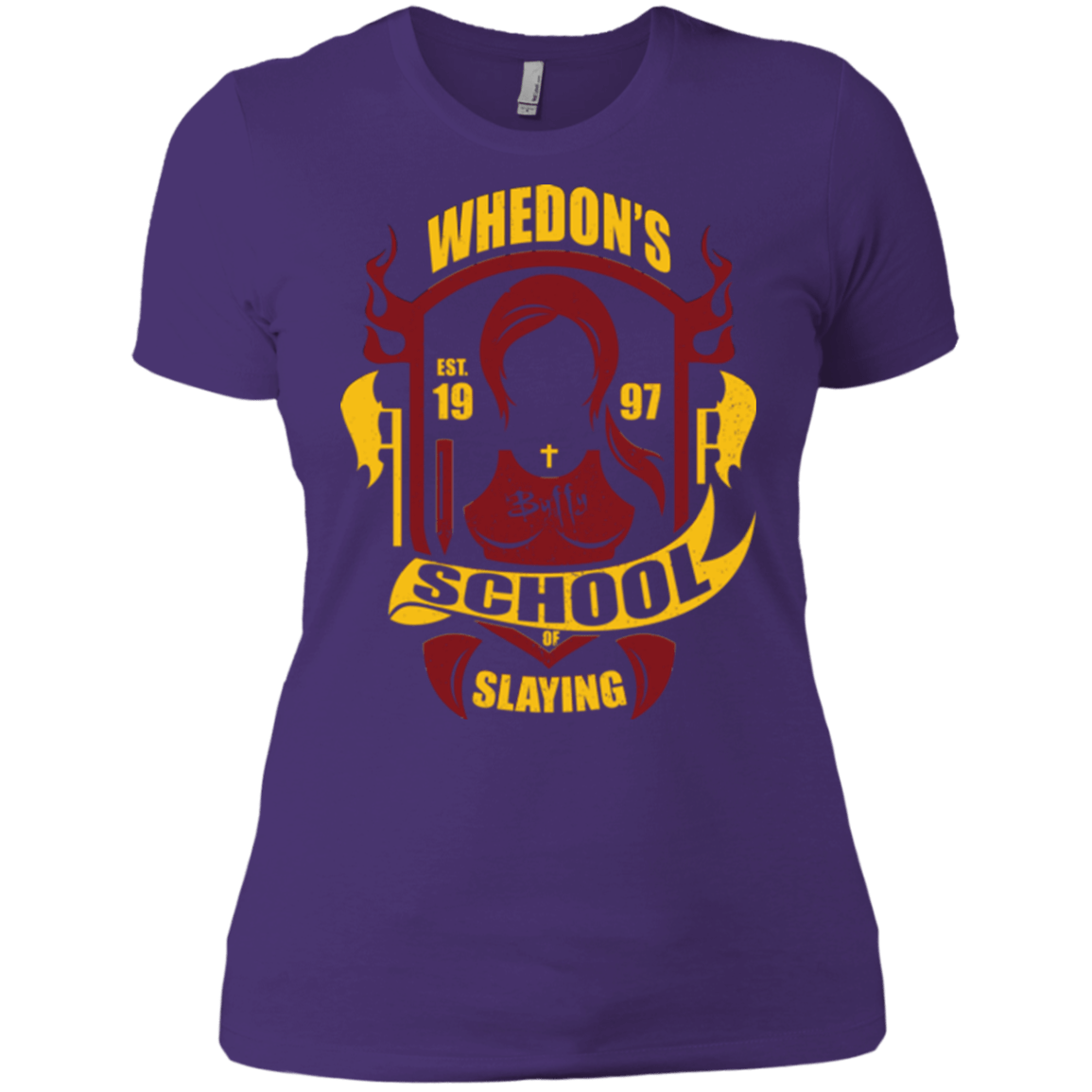T-Shirts Purple / X-Small School of Slaying Women's Premium T-Shirt