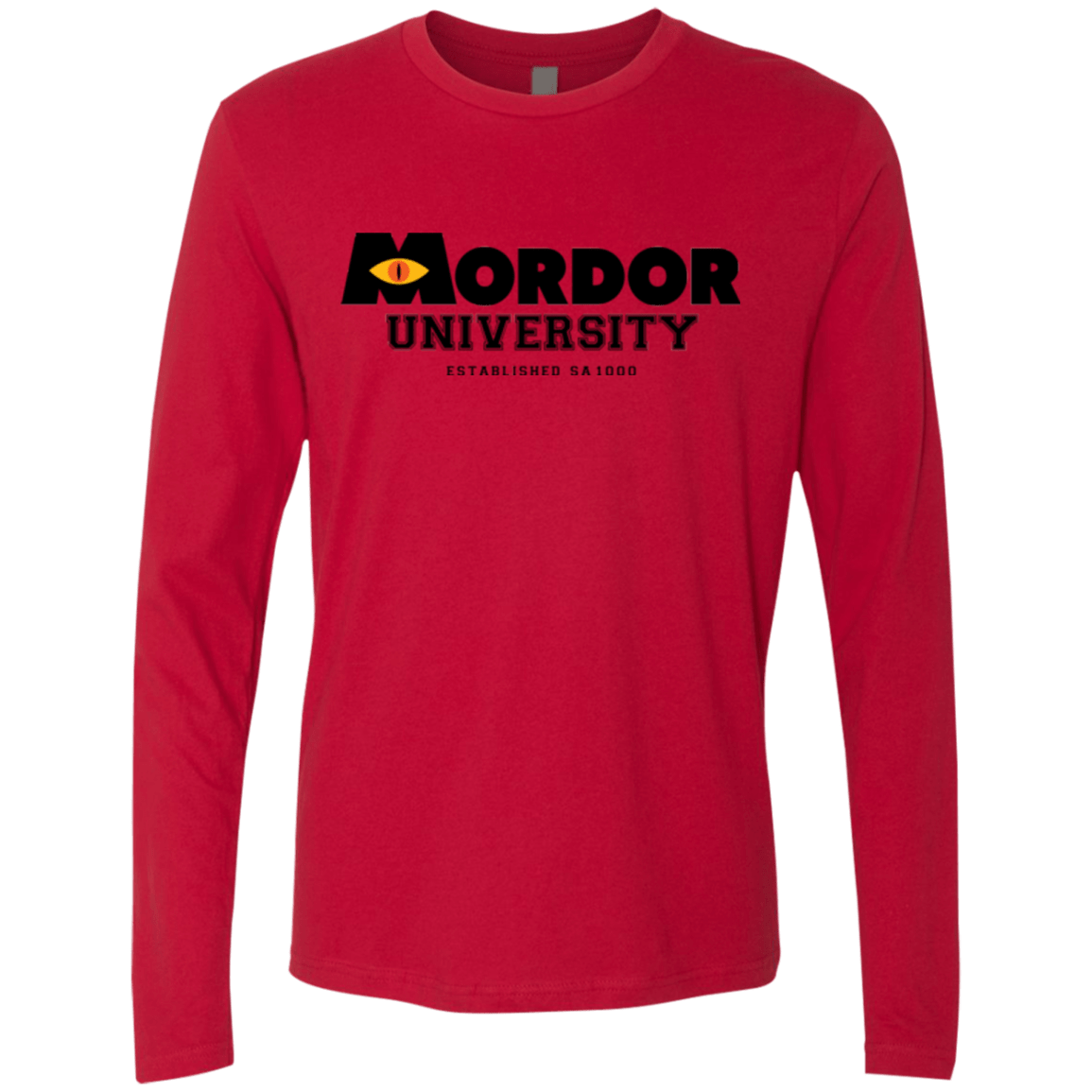 T-Shirts Red / Small School To Rule Them All Men's Premium Long Sleeve