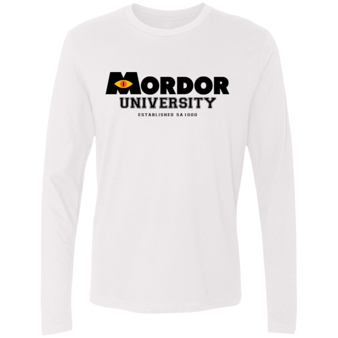 T-Shirts White / Small School To Rule Them All Men's Premium Long Sleeve
