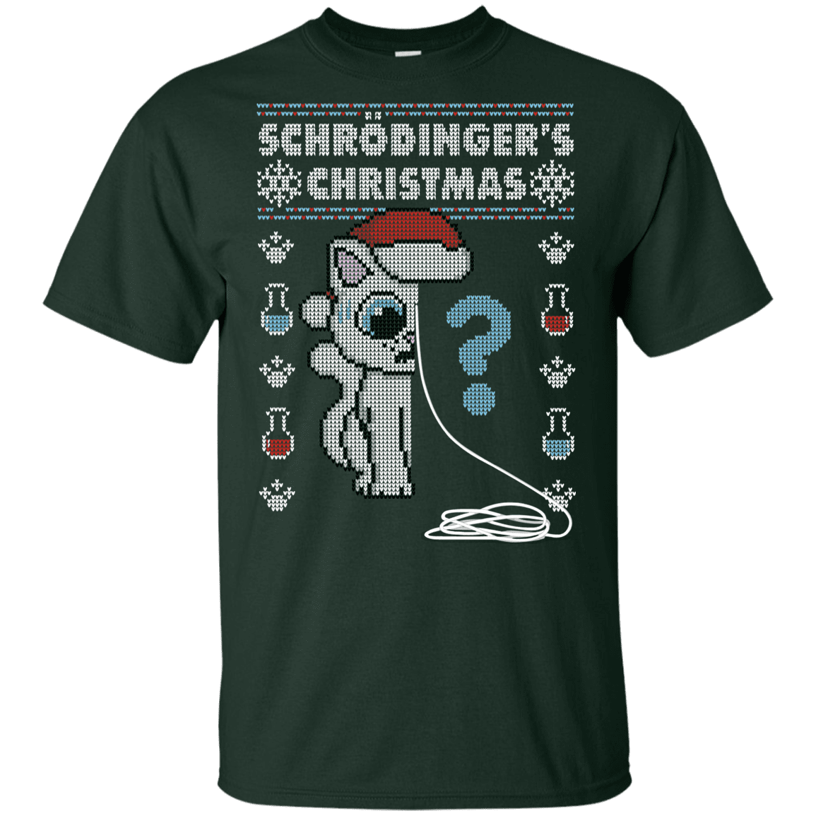 T-Shirts Forest / YXS Schrodingers Christmas Youth T-Shirt