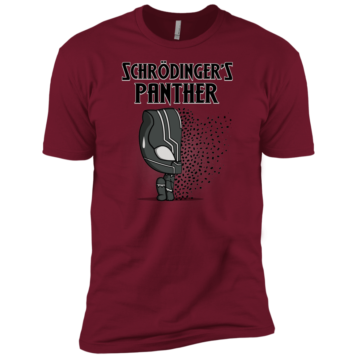 T-Shirts Cardinal / X-Small Schrodingers Panther Men's Premium T-Shirt