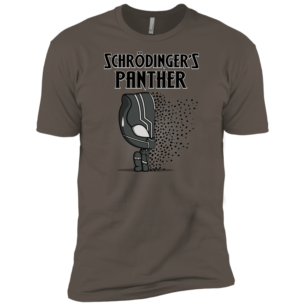 T-Shirts Warm Grey / X-Small Schrodingers Panther Men's Premium T-Shirt