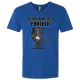 T-Shirts Royal / X-Small Schrodingers Panther Men's Premium V-Neck