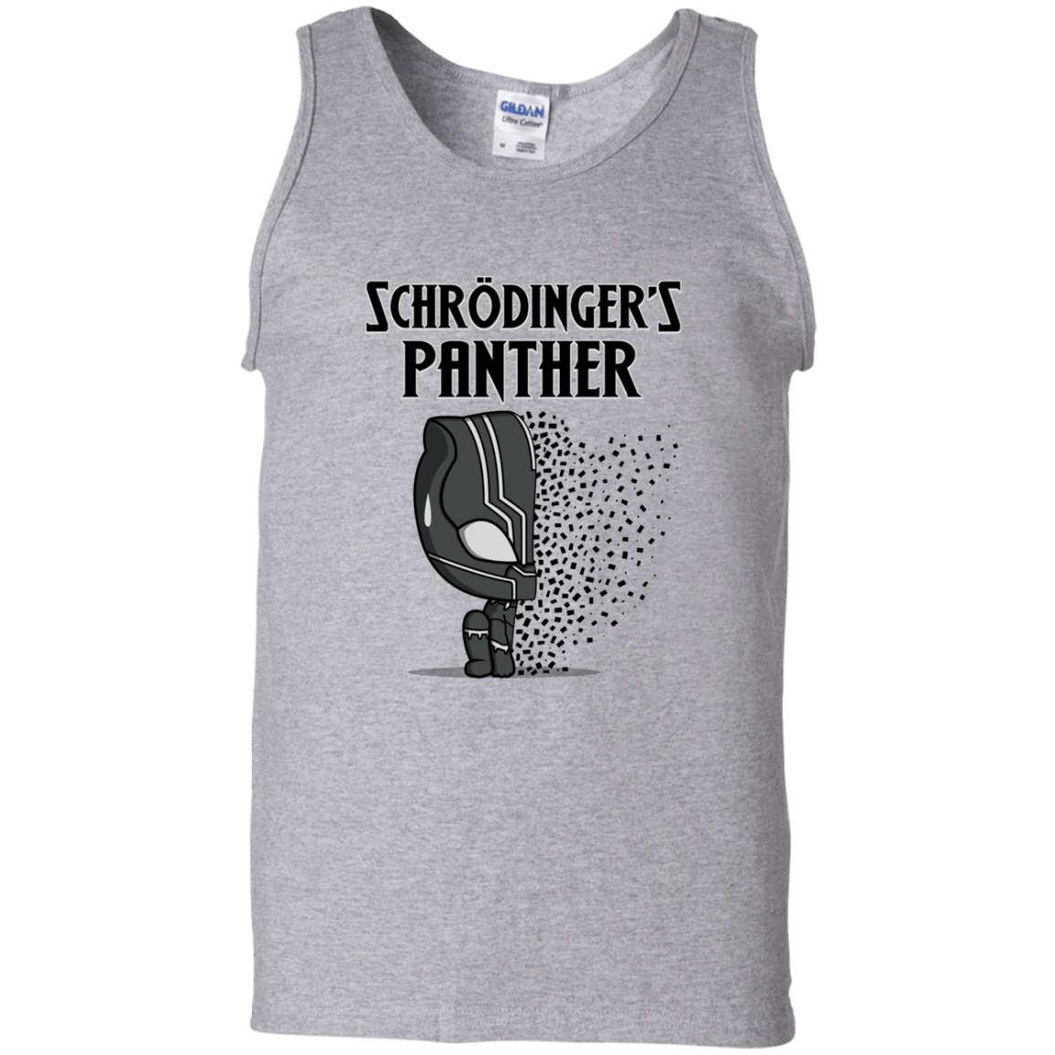T-Shirts Sport Grey / S Schrodingers Panther Men's Tank Top