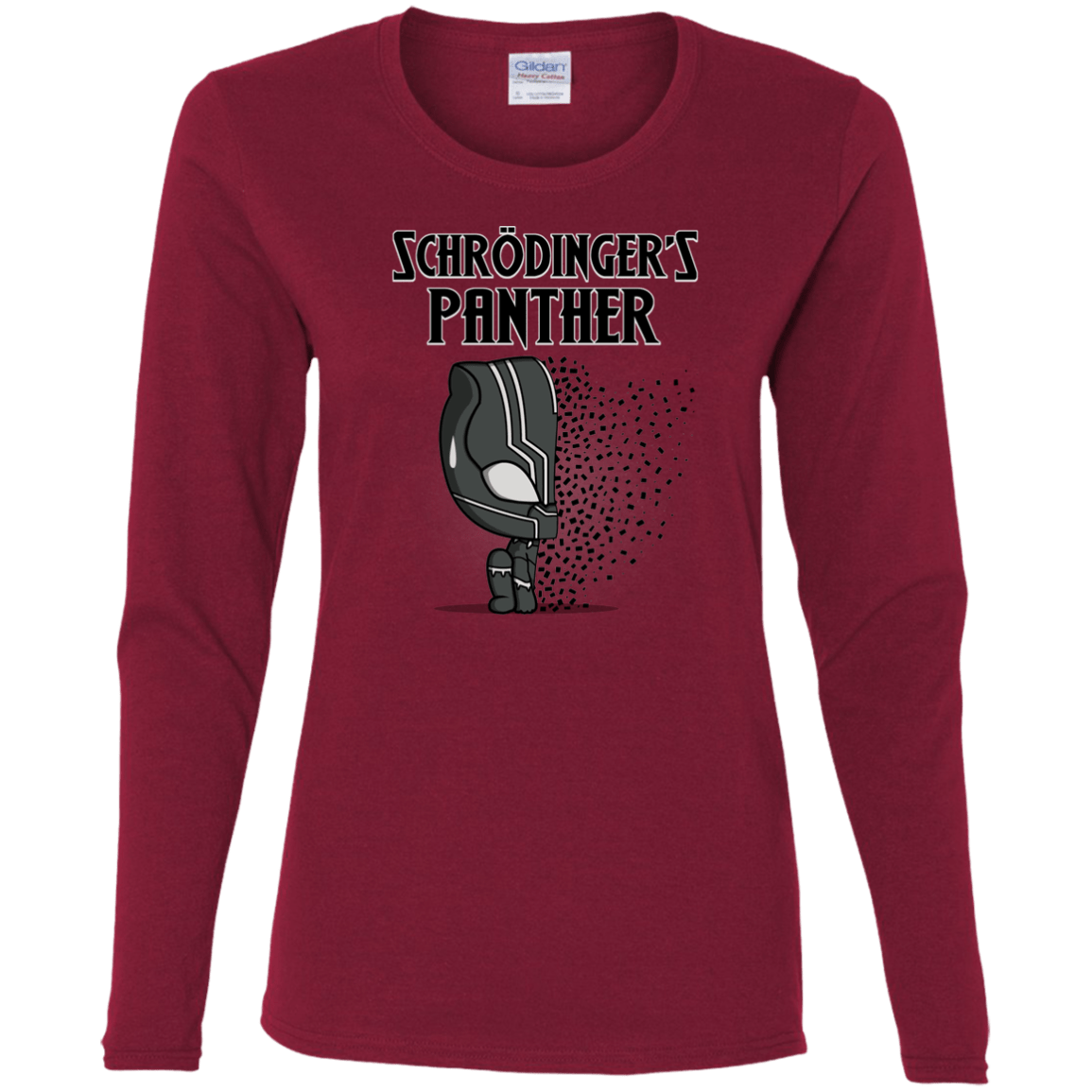 Schrodingers Panther Women's Long Sleeve T-Shirt