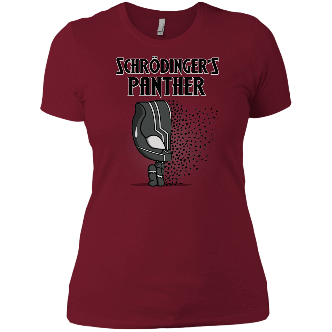 T-Shirts Scarlet / X-Small Schrodingers Panther Women's Premium T-Shirt