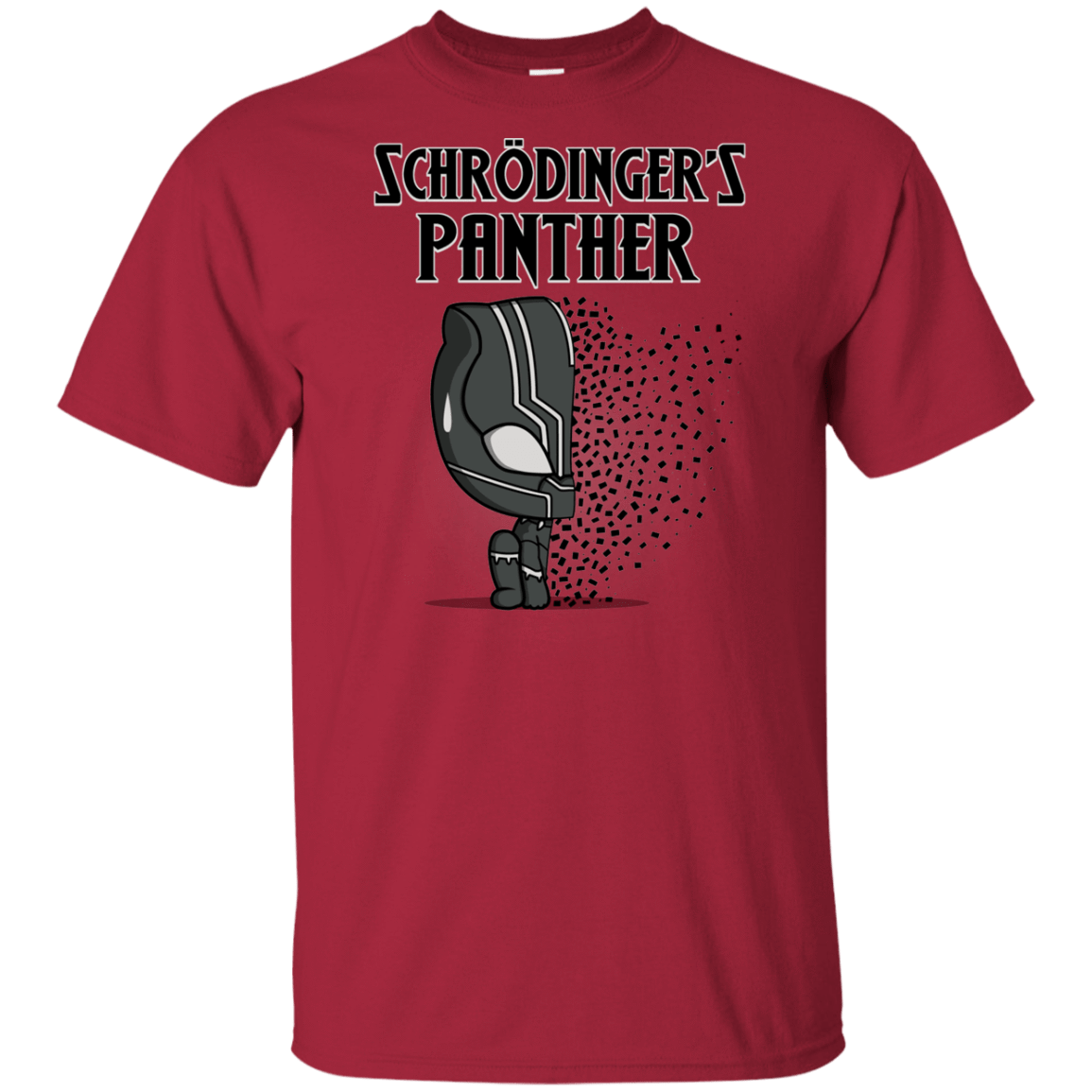 T-Shirts Cardinal / YXS Schrodingers Panther Youth T-Shirt