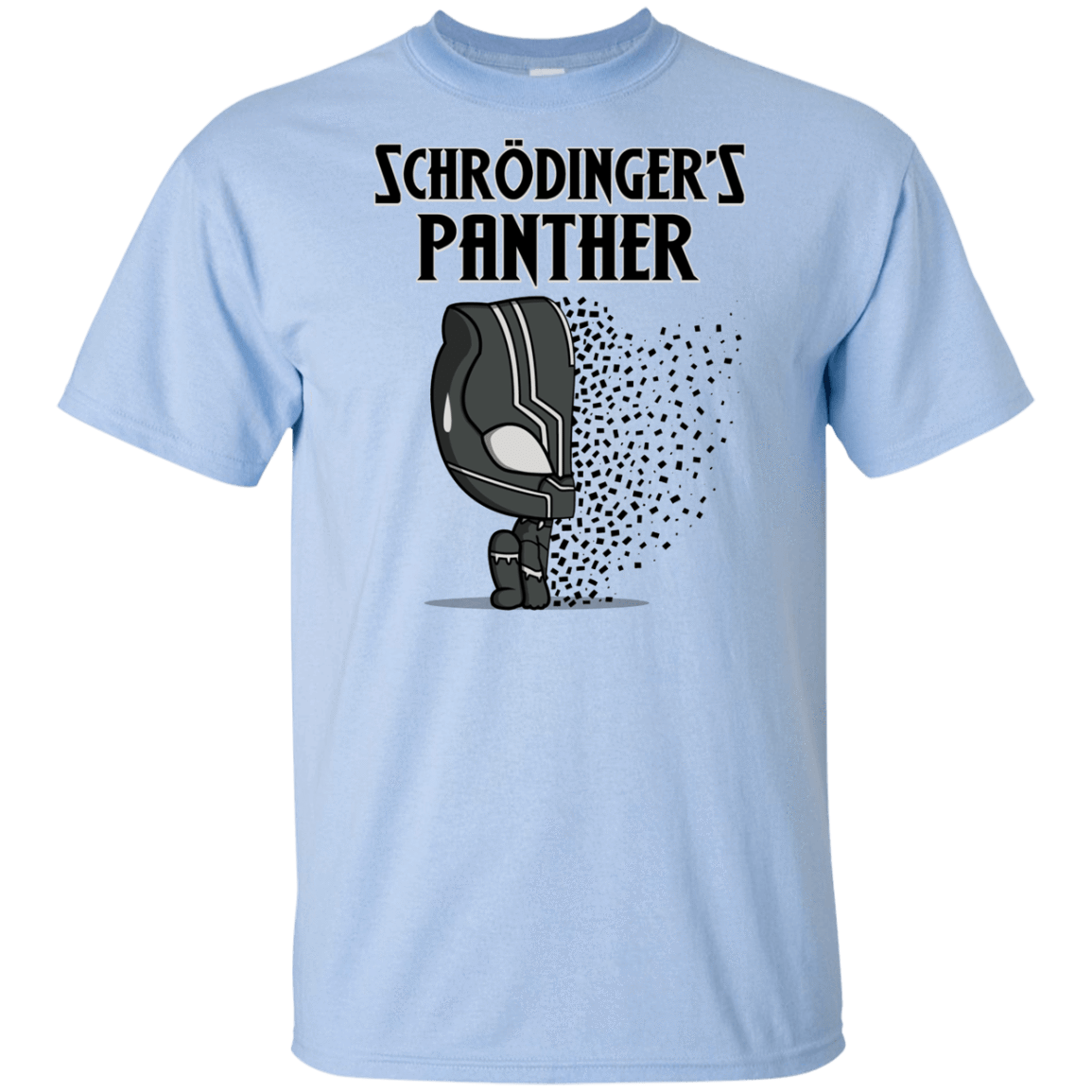 T-Shirts Light Blue / YXS Schrodingers Panther Youth T-Shirt