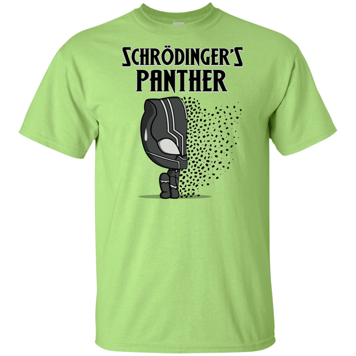 T-Shirts Mint Green / YXS Schrodingers Panther Youth T-Shirt