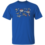 T-Shirts Royal / S Sci-Fi Battleship T-Shirt