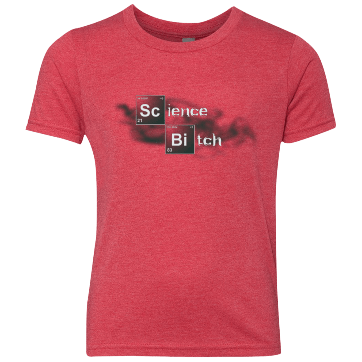 T-Shirts Vintage Red / YXS Science Bitch Youth Triblend T-Shirt