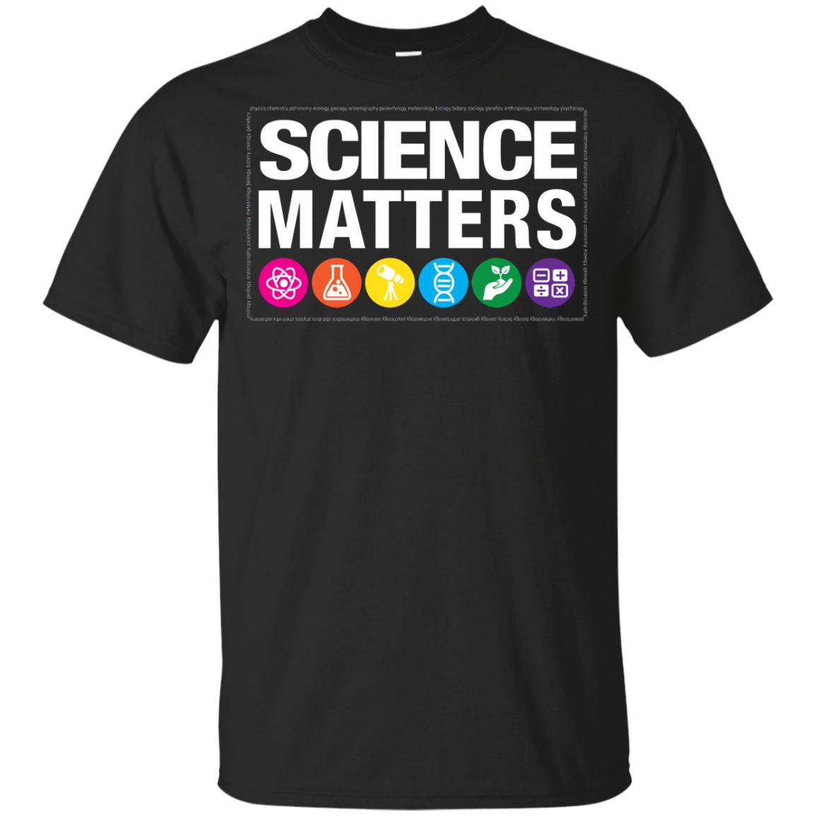 T-Shirts Black / YXS Science Matters Youth T-Shirt