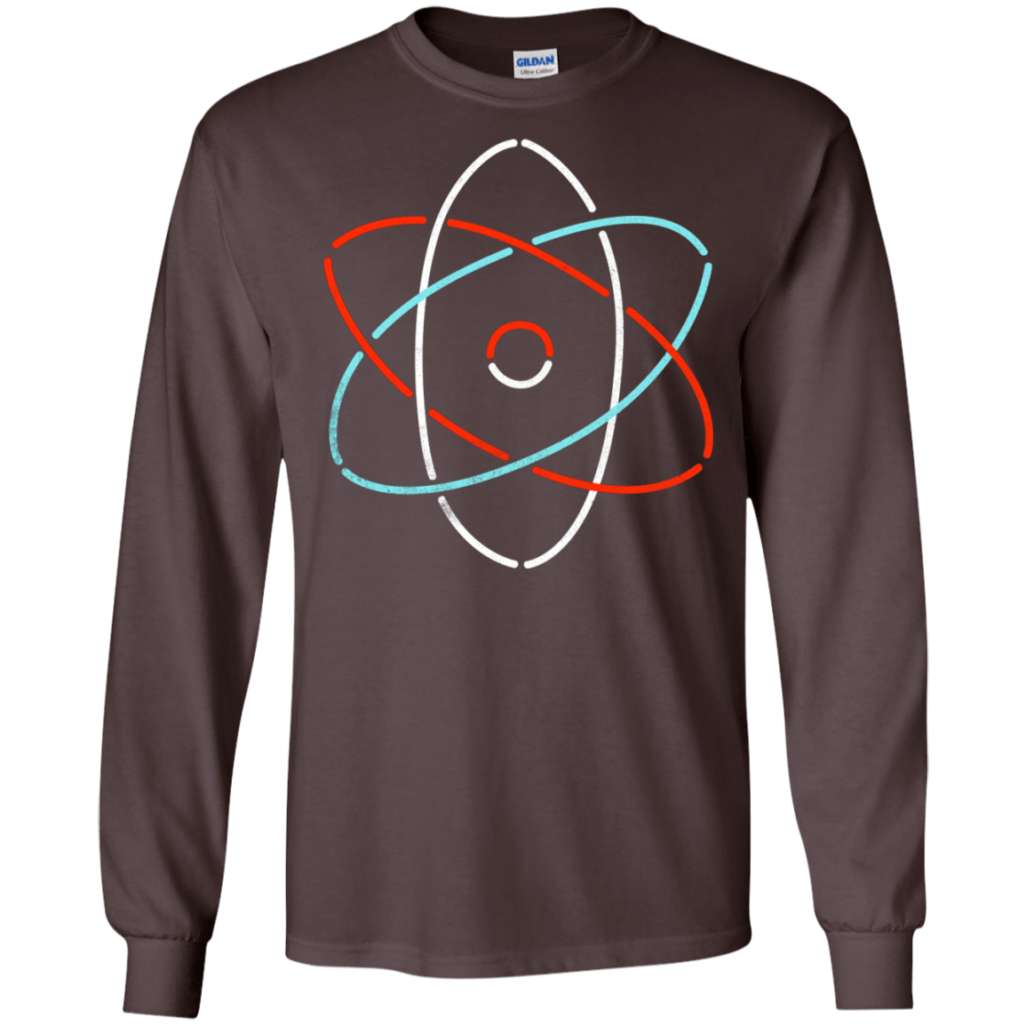 T-Shirts Dark Chocolate / S Science Men's Long Sleeve T-Shirt