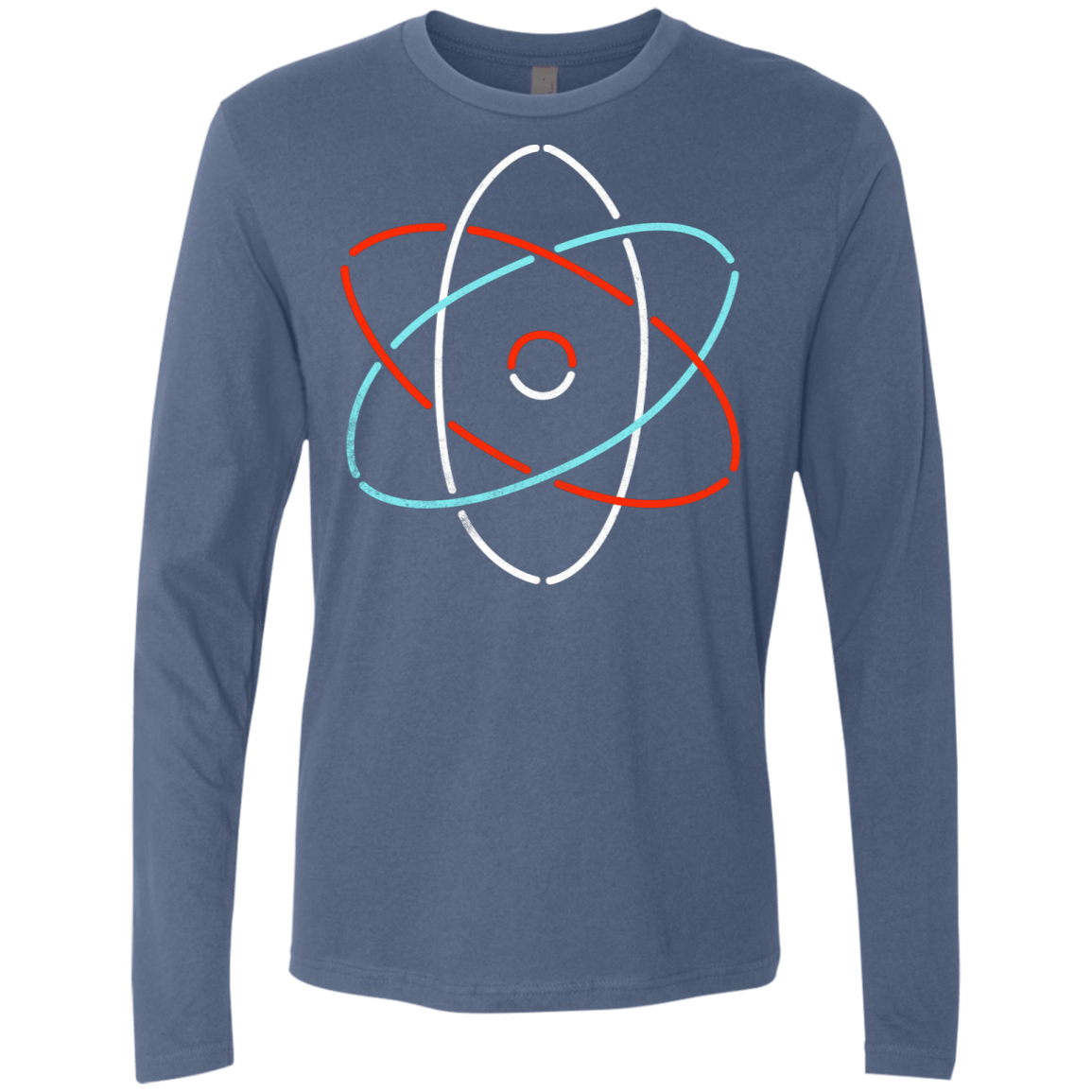 T-Shirts Indigo / S Science Men's Premium Long Sleeve