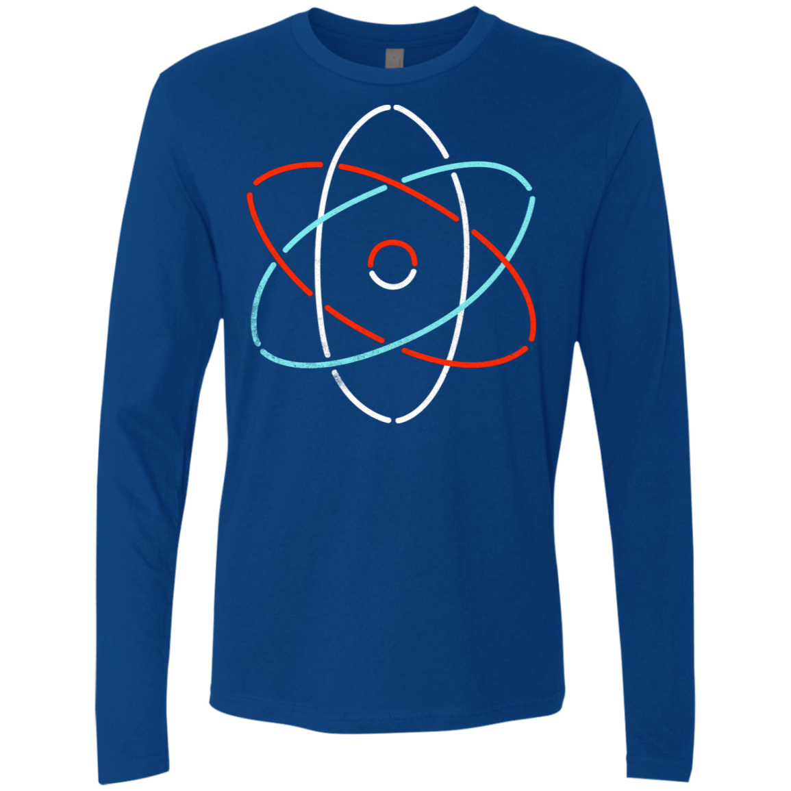 T-Shirts Royal / S Science Men's Premium Long Sleeve