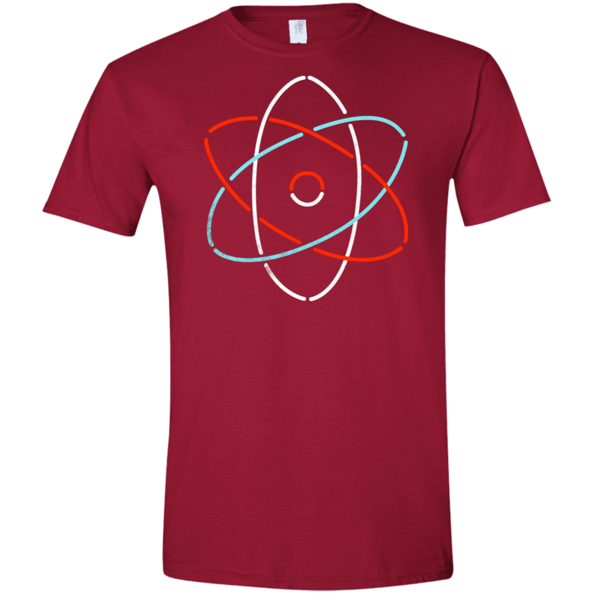 T-Shirts Cardinal Red / S Science Men's Semi-Fitted Softstyle