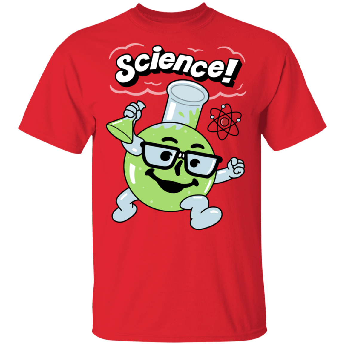 T-Shirts Red / S Science T-Shirt
