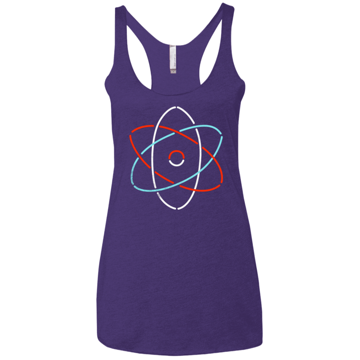 T-Shirts Purple Rush / X-Small Science Women's Triblend Racerback Tank