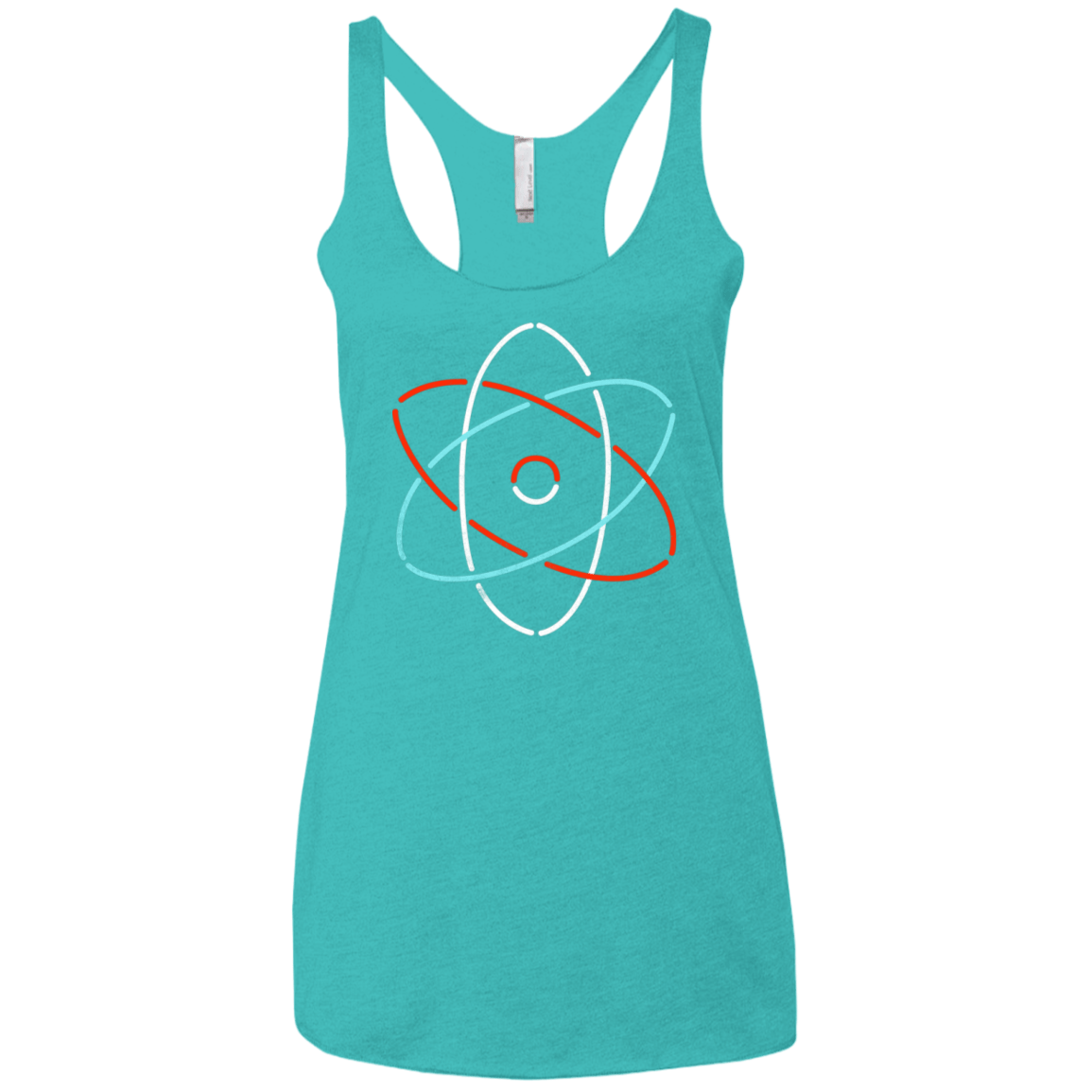 T-Shirts Tahiti Blue / X-Small Science Women's Triblend Racerback Tank