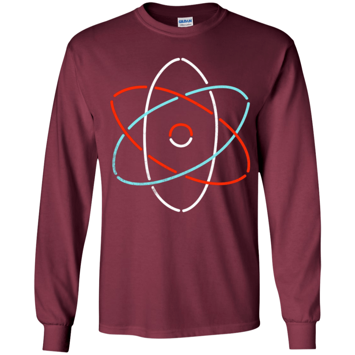 T-Shirts Maroon / YS Science Youth Long Sleeve T-Shirt