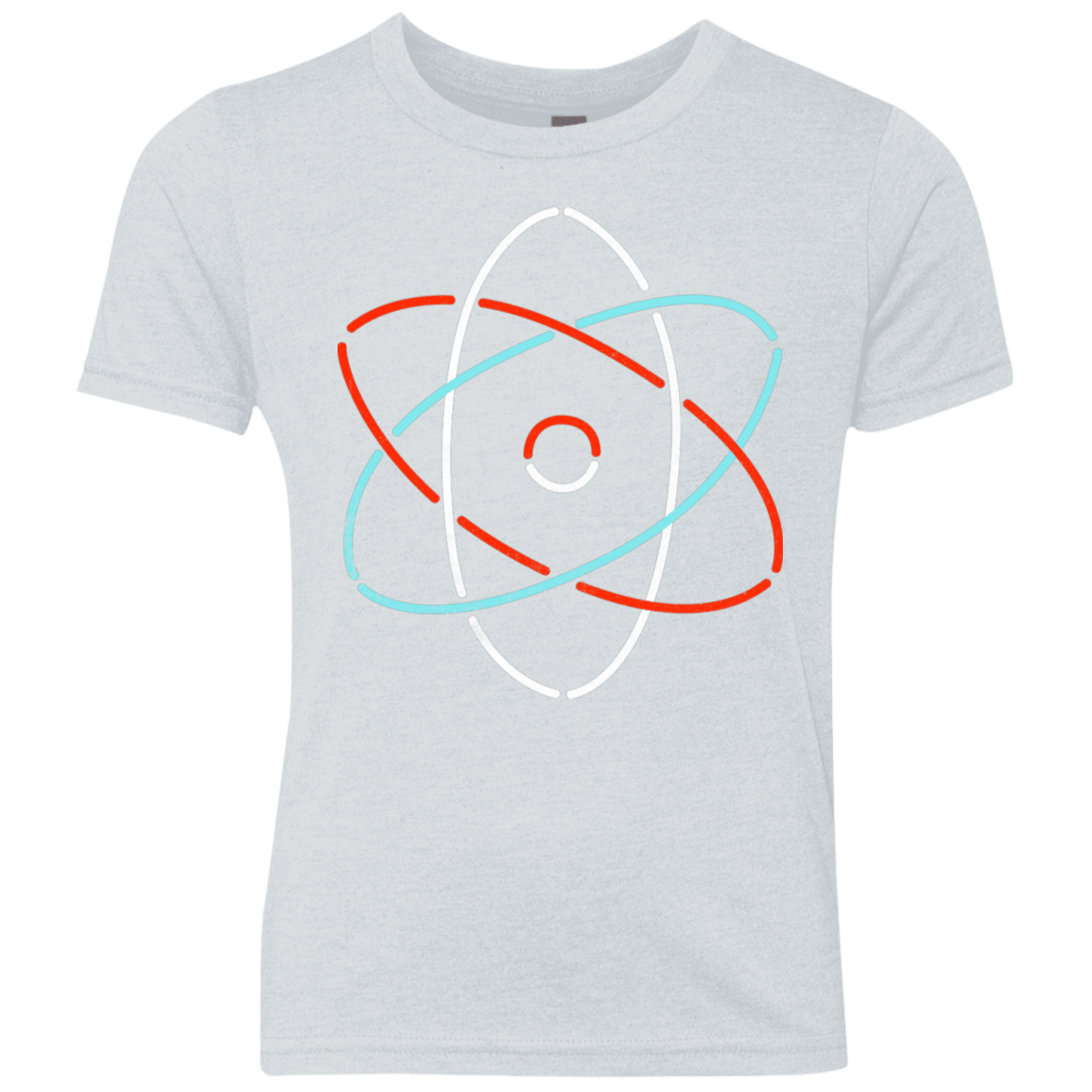 T-Shirts Heather White / YXS Science Youth Triblend T-Shirt
