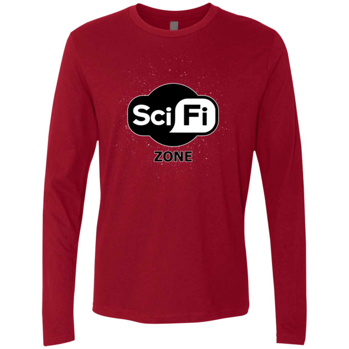 T-Shirts Cardinal / Small Scifi zone Men's Premium Long Sleeve