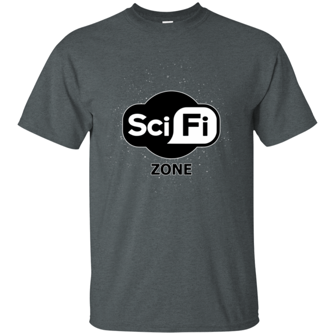 T-Shirts Dark Heather / Small Scifi zone T-Shirt